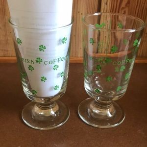 Vintage Irish Coffee glasses